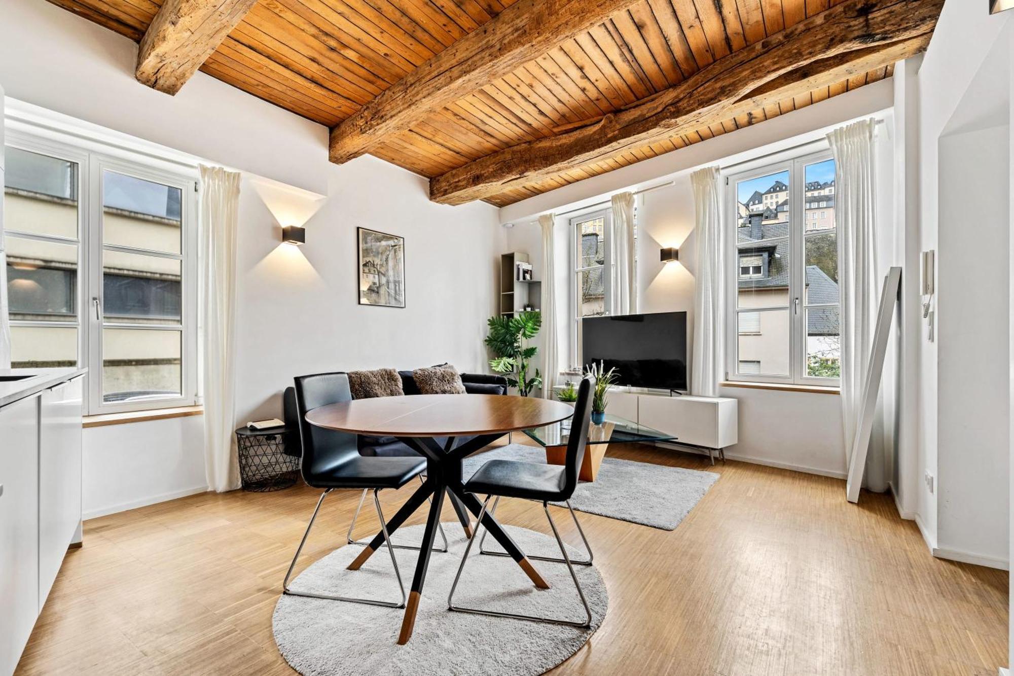 Modern 1Br Apartment In Unesco Grund, Luxembourg Luaran gambar