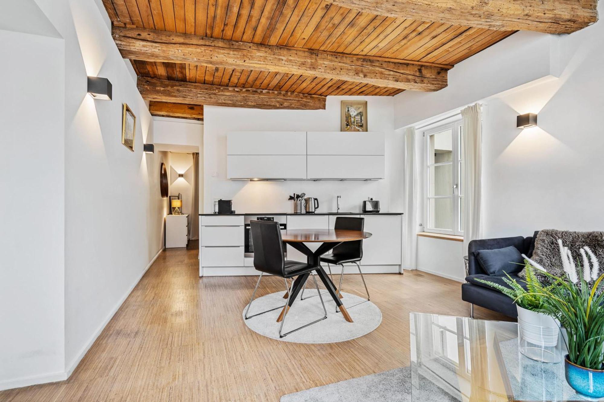 Modern 1Br Apartment In Unesco Grund, Luxembourg Luaran gambar
