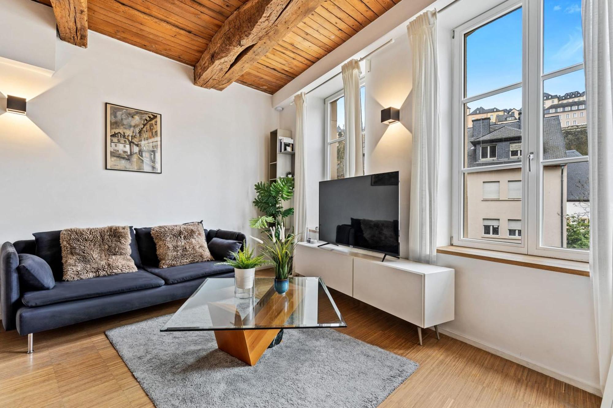 Modern 1Br Apartment In Unesco Grund, Luxembourg Luaran gambar